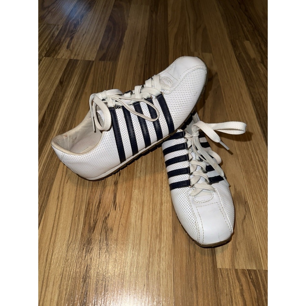 K-Swiss Y2K 90's White Leather Classic Low Sneakers‎ Women's Size 6.5